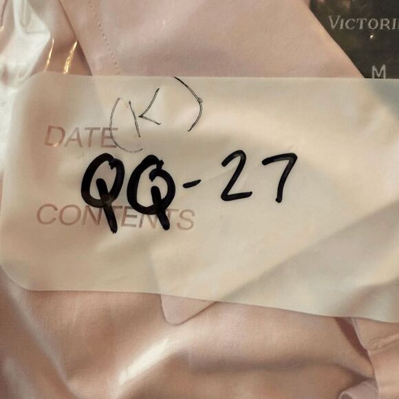 Victorinox Men's Slim Fit‎ Collared Long Sleeve Button Down Shirt Pink Medium - Picture 7 of 7